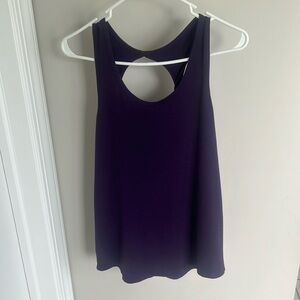 Zyia Twist Tank BlackBerry - Size Small